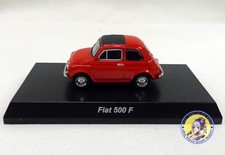 KYOSHO 1/64 FIAT 500F Red Mini Car Collection