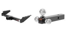CURT Trailer Hitch Class 4 Receiver & Multi-Ball Mount Tow Package - 14029 45655