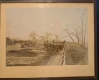 Large Civil War Photo of Union Camp Scene, Battlefield, Cannons, Soldiers! L@@K!
