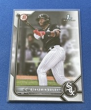 2022 Bowman Prospects #BP-8 Benyamin Bailey Chicago White Sox 1st Bowman