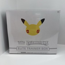 pokemon celebrations elite trainer box card prices Amazon.com: Pokemon Trading Card Game: Celebrations Elite Trainer Box,  Multicoloured : Toys & Games main image 0