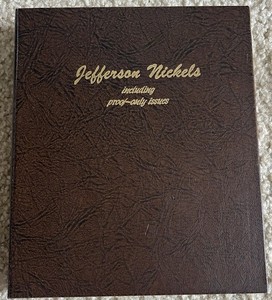 DANSCO COIN ALBUM #8113 JEFFERSON NICKELS 1938-2013 INCLUDING PROOFS