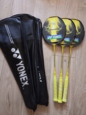 Lot 3 Raquettes Badminton Yonex Nanoflare 1000 Z (4U5) + Housses