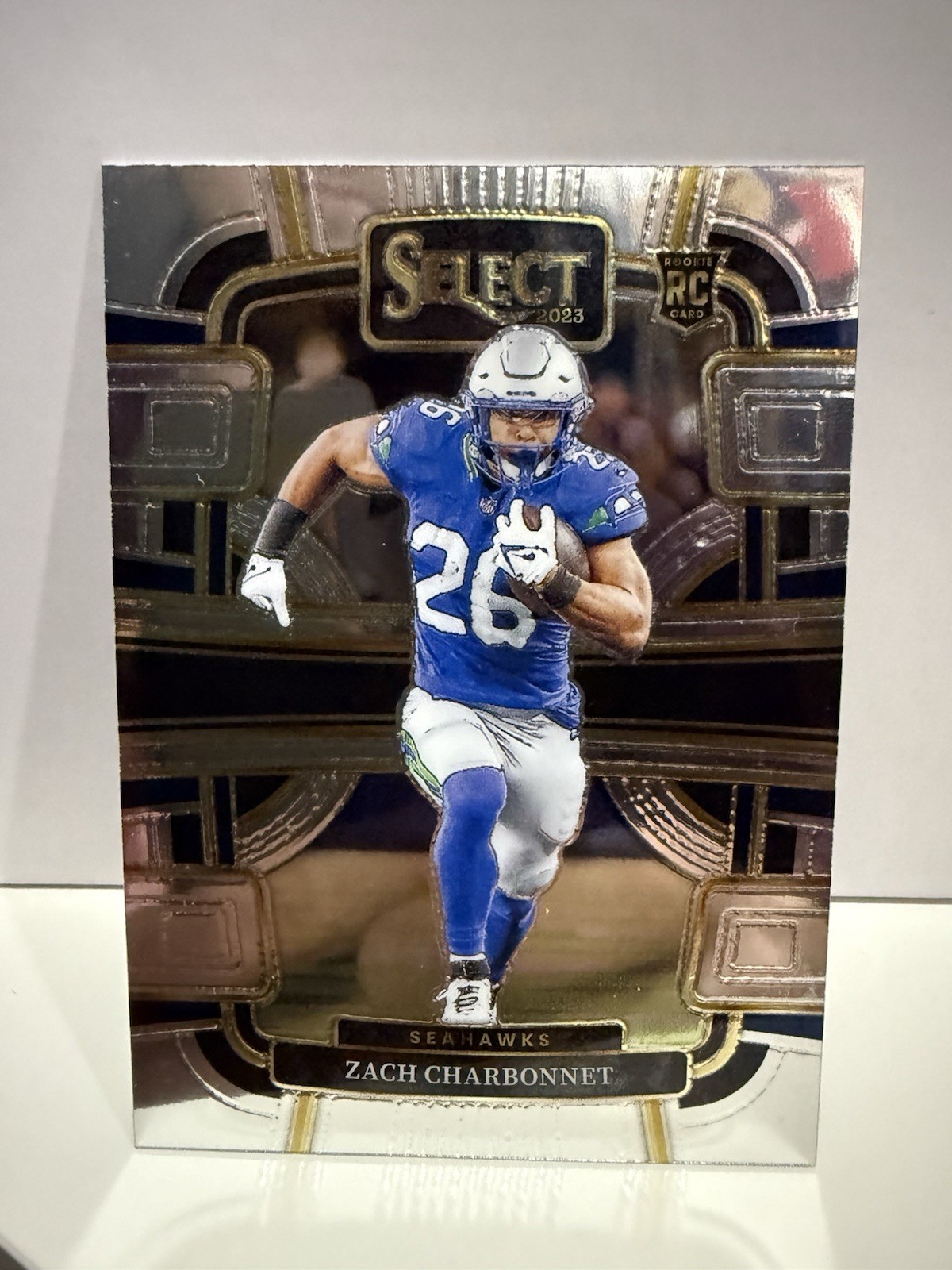 2023 Panini Select Football #86 Zach Charbonnet Seattle Seahawks RC