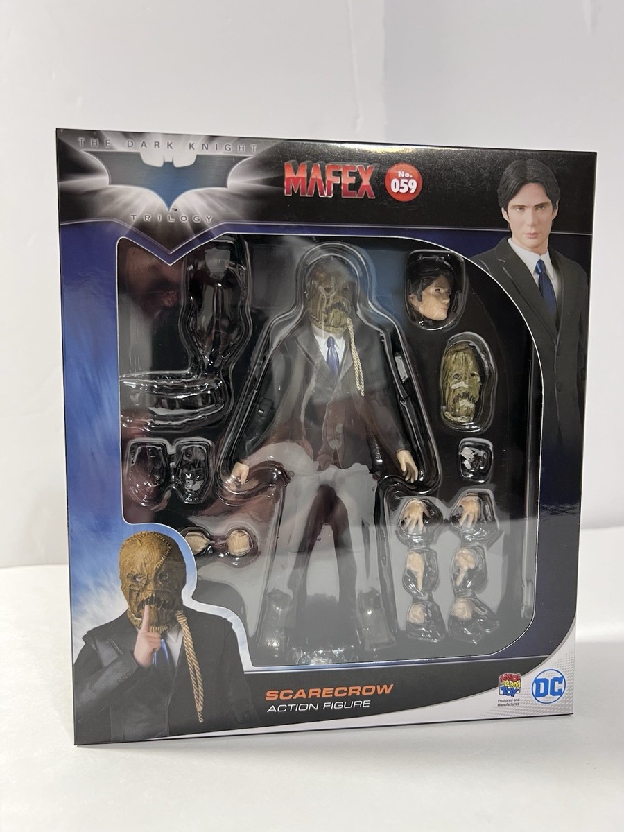 MAFEX No. 059 Scarecrow 1/12 Figure Incomplete READ The Dark