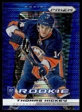 2013-14 Panini Prizm Prizms Blue PULSAR Thomas Hickey New York Islanders #264