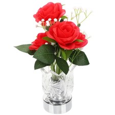  Accensione del vaso fiore illuminato fiore vaso in vaso in vaso fiore notte