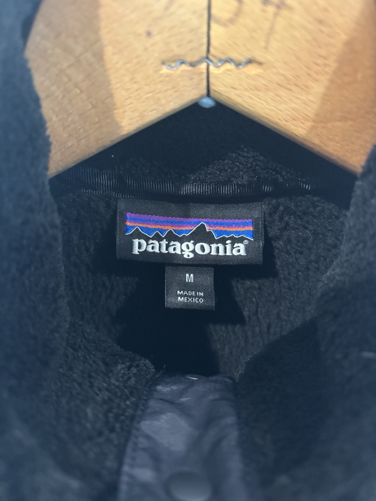 Patagonia Re-Tool Snap T Soft Fleece 1/4 Pullover Women’s Medium Black Polartec thumbnail 4