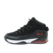 Fila Herren 1BM01378-014 Sneaker Schwarz Rot Synthetik High Top Basketball EU 46