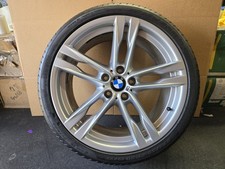 1 Original 20x9 BMW 650i 645 OEM REAR 373m Wheel Silver Rim 7843716 ($585-obo)