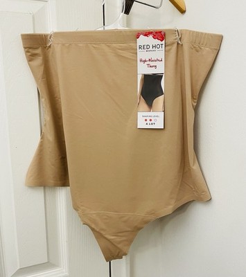 NEW Red Hot Spanx High-Waisted Thong 3X NEW