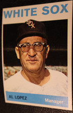 1964 TOPPS BASEBALL SET. #232  Al Lopez, Chicago White Sox, VGEX+
