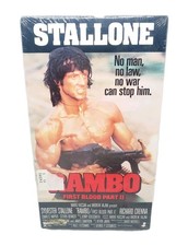 Rambo First Blood Part 2 II VHS Tape 1985 NEW SEALED w/ Watermark Stallone