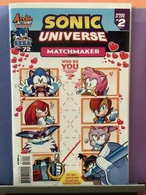 SONIC UNIVERSE #72 MATCHMAKER VARIANT ARCHIE COMICS 2015