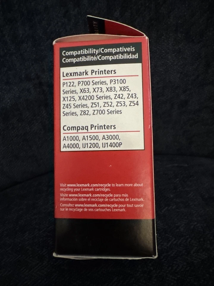 Lexmark 25 Tri-Color Ink Cartridge High Yield 15M0125 - Image 2 of 4