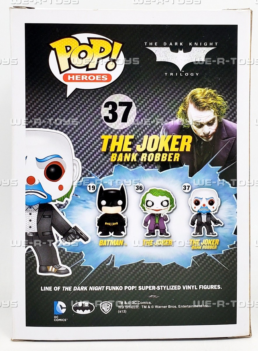 Funko POP Heroes The Dark Knight Trilogy The Joker Bank Robber 37