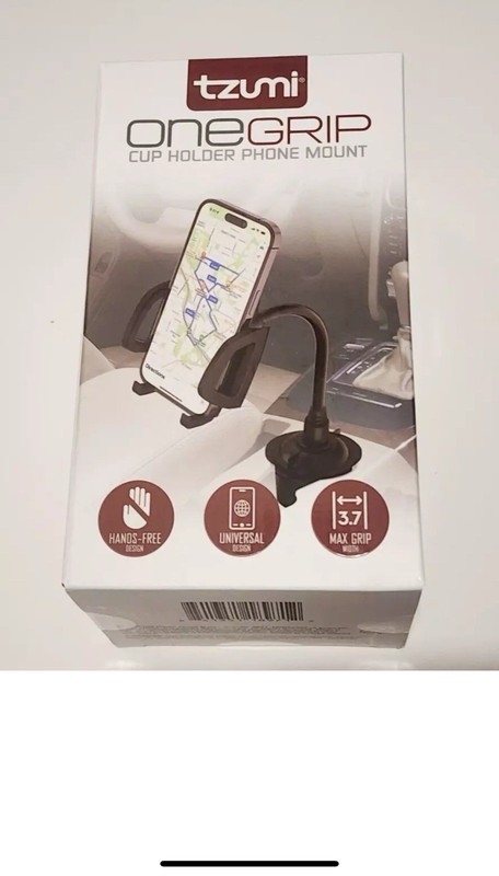 Tzumi Onegrip Cupholder Phone Mount