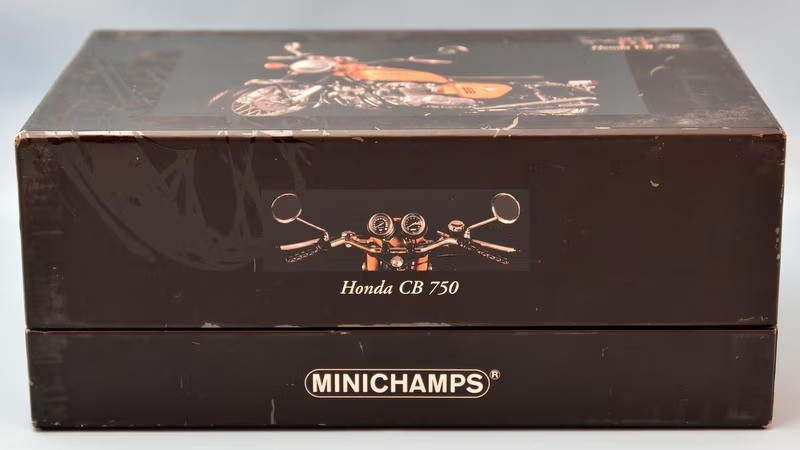Mini Champs HONDA CB750 Candy Gold 1/12 Classic Bike Series No.17