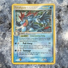 Feraligatr EX Unseen Forces 4/115 Reverse Holo Rare 2005 120HP Stage 2