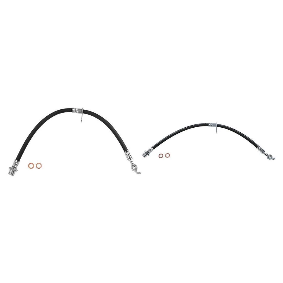2X Manguera de línea de freno delantero Sunsong para Toyota RAV4 1996 1997 1998 1999 2000 Foto 2 de 4