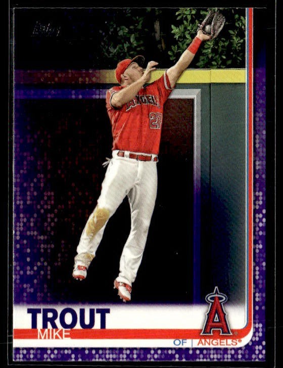 L54,392 - 2019 Topps Purple #100 Mike Trout