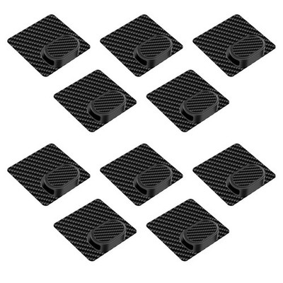 5Pair Car Foot Pad Clip Floor Carpet Grippers Self-adhesive Holder Fixed Sticker
