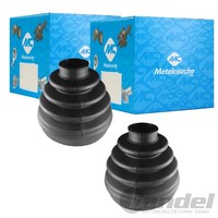 2X Metalcaucho Achsmanschetten Satz Radseitig Passend FüR CitroËN Jumper Fiat DU