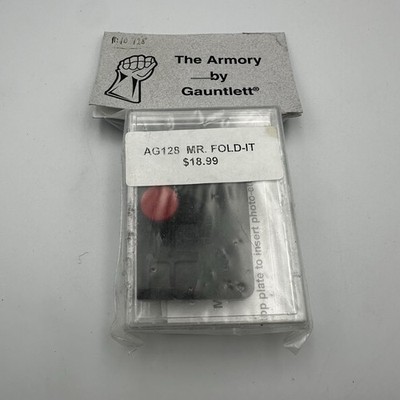 MR FOLD IT PHOTO-ETCH BENDING TOOL MODELING TOOL ARMORY GAUNTLETT