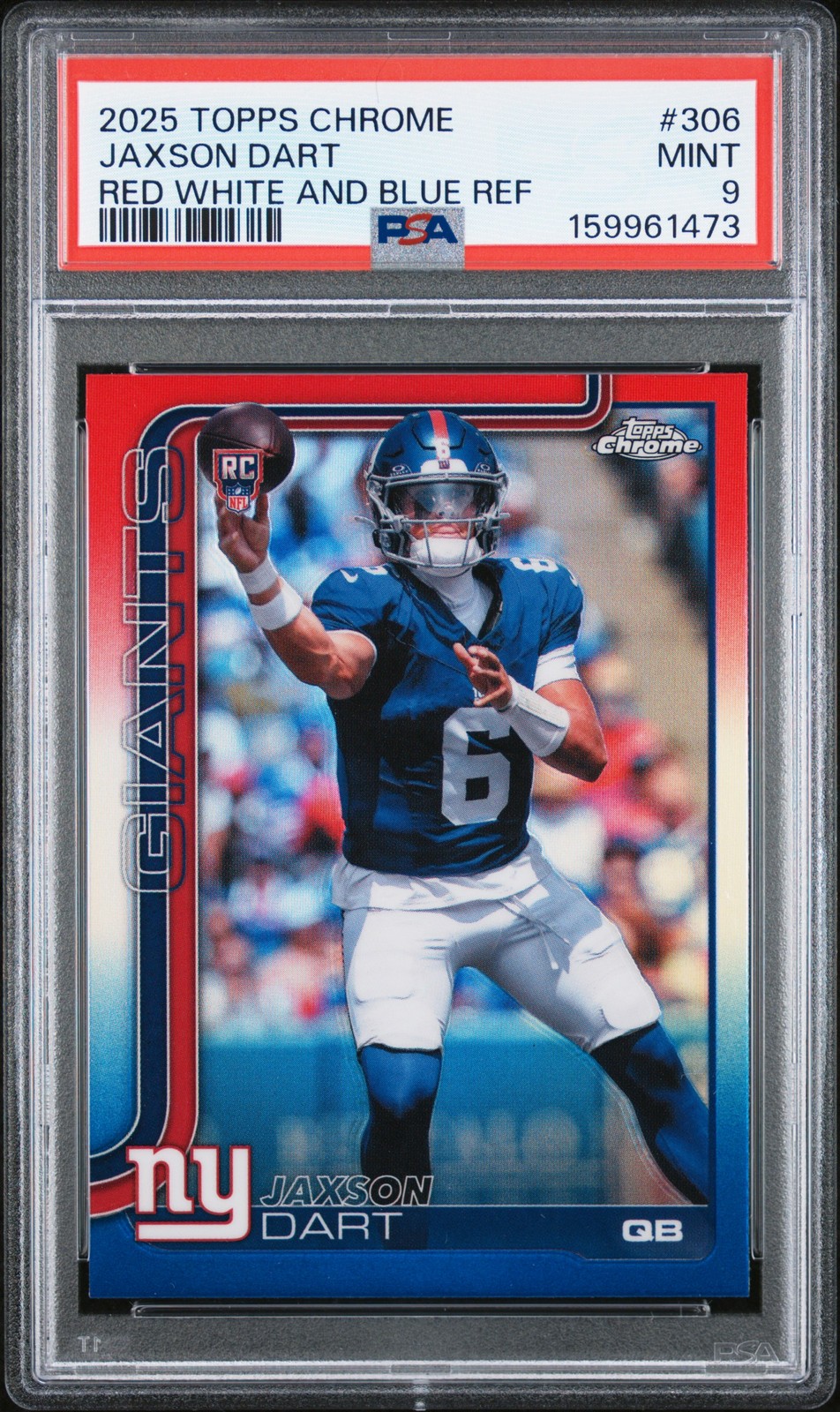 Jaxson Dart Red White Blue Refractor #306