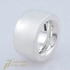 SCHUBART Ring - 925 Sterling Silver - Size 54 (17.2mm Dia) - Approx 65.4 Grams