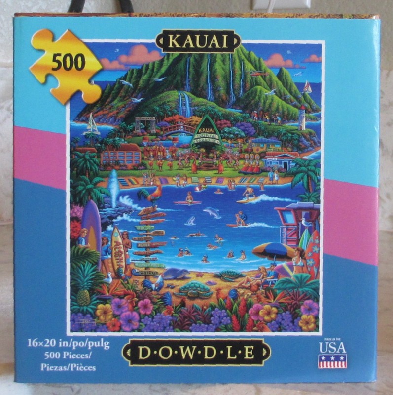 KAUAI BY ERIC DOWDLE - Complete - PUZZLE