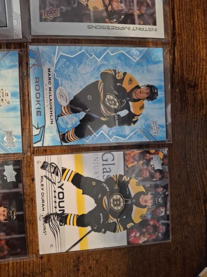 Boston Bruins Lot of 8 Cards As Pictured **Combine Ship ** - Image 3 of 4