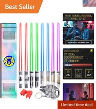 LED Lightsaber Chopsticks Set for Adults - Fun Dining Experience with 4 Colors