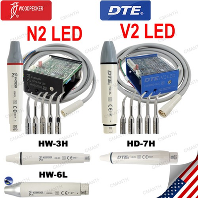 #ad Woodpecker DTE Dental Ultrasonic Scaler Handpiece LED Light Fit EMS NSK SATELEC $89.74