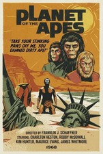 Planet Of the Apes Movie Retro Style Cool Repro Print Poster 13x19