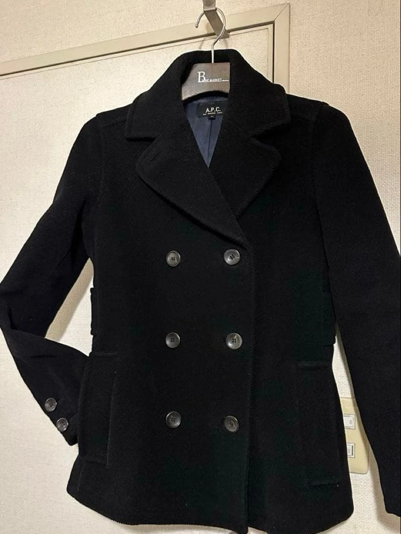 ジャケット・アウター archive A.P.C. Wool Pea Coat Jacket Recycled wool pea coat | Outerwear | A.P.C. Ready-to-Wear