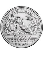 2023 P BESSIE COLEMAN, American Women Series Uncirculated From US Mint roll.