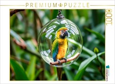 CALVENDO Puzzle Mit unserem Papagei wird s bunt. 1000 Teile Lege-Gr e 64 48
