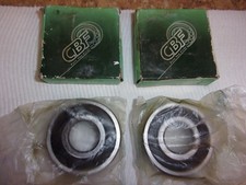 2-PACK NEW CBF 6304-2RS C3 Deep Groove Ball Bearing 20x52x15mm