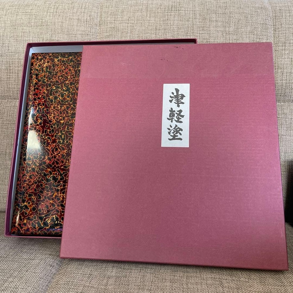 Jubako Bento Box Japanese Tsugaru lacquer accessory case traditional craft
