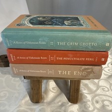 A Series of Unfortunate Events, 3 HB Books, 11,12, 13 All Stated 1st Editions