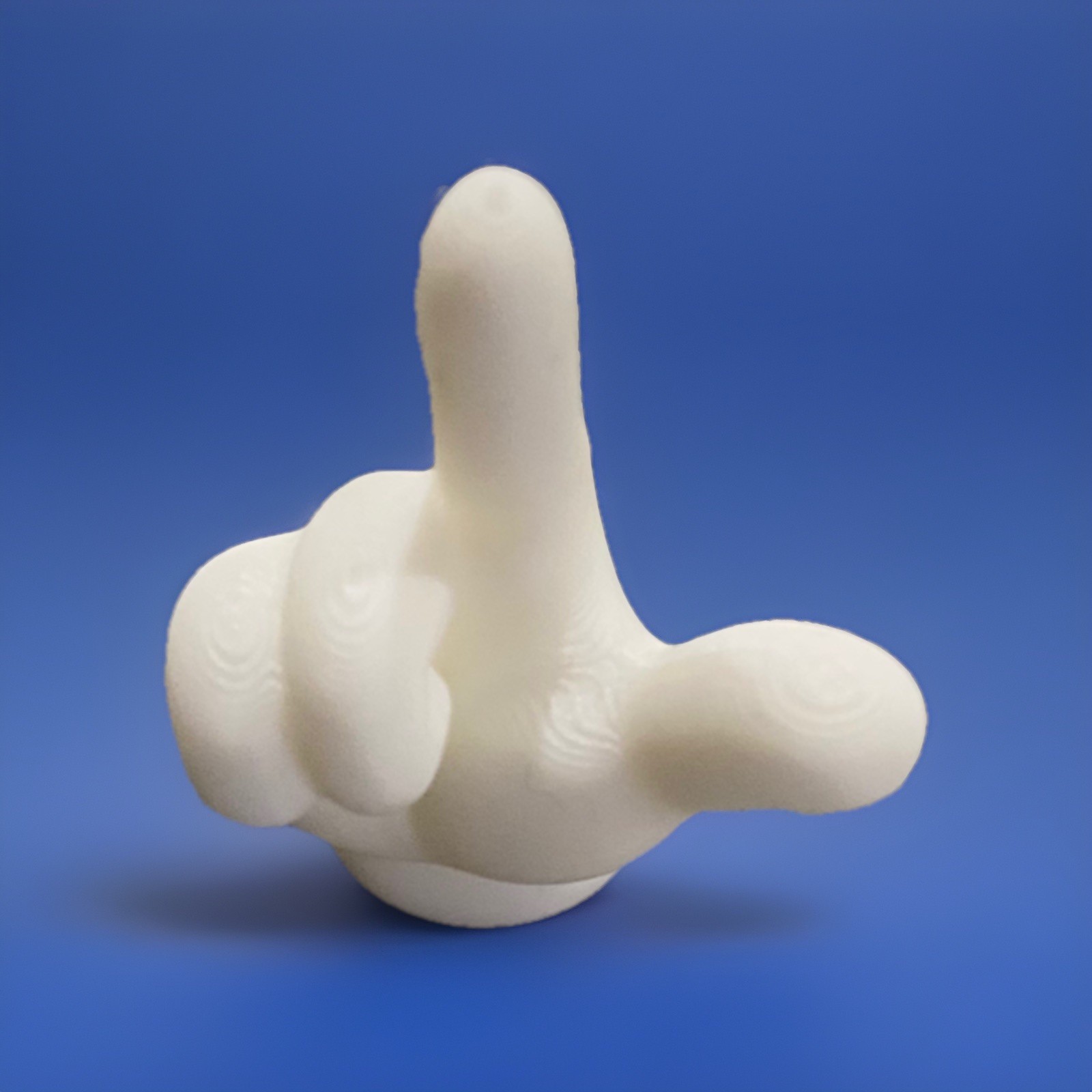 Custom 3D Printed Cartoon Hand Pointer for pen/pencils Topper 
