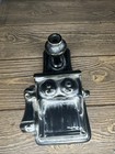 Vintage Black Ceramic Old-Fashioned Telephone Planter Figurine Retro Phone Decor — photo 2