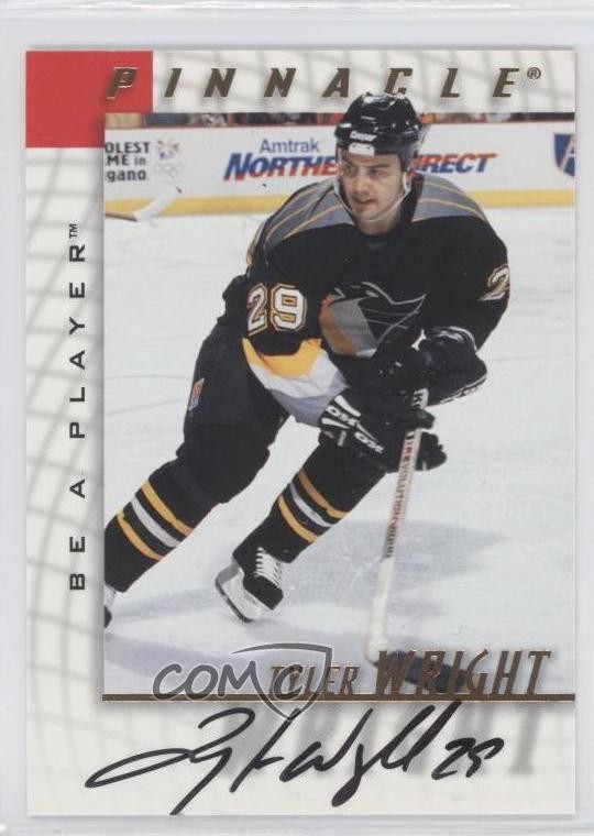 1997-98 Pinnacle Be A Player Auto Tyler Wright #64 Auto 0k0
