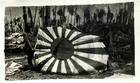 Vintage WW2 1940s Photo US Soldiers GIs With War Trophy Captured Japanese Flag
