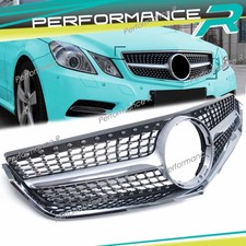 Kühlergrill Frontgrill Silber für Mercedes E-Klasse C207 A207 2009-2013 Vormopf