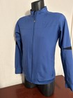 Under Armour Heat Gear Womens Semi Fitted Full Zip Jacket Medium Blue — photo 4