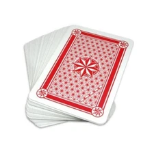 Super Jumbo Plastic Coated Playing Cards - 10.25 x 14.5 inch