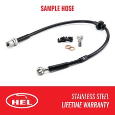 Rear HEL Stainless Brake Hose for ROVER 200 I Saloon XH 216 61kW HS02793