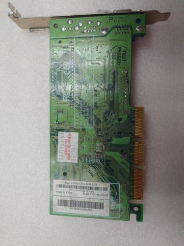 ATI RAGE 128 PRO Ultra SDR 16MB retro Gaming Graphics Card Windows 95, 98, 2000 - Bild 3 von 4